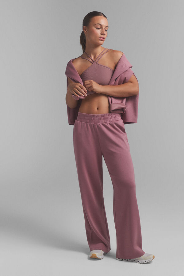 Dash and Stars Cal&ccedil;a largas retas rosa soft touch rosa