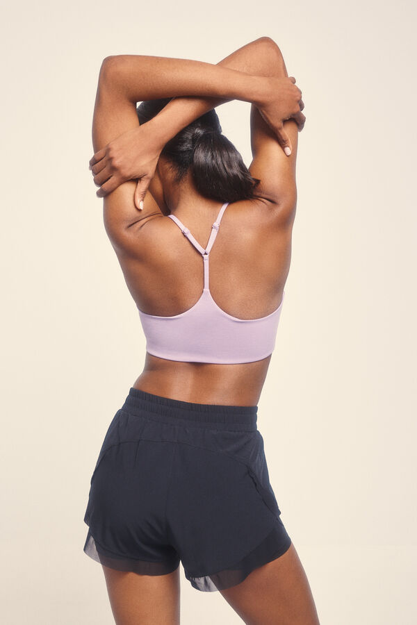 Dash and Stars Short ultra ligero malla negro negro