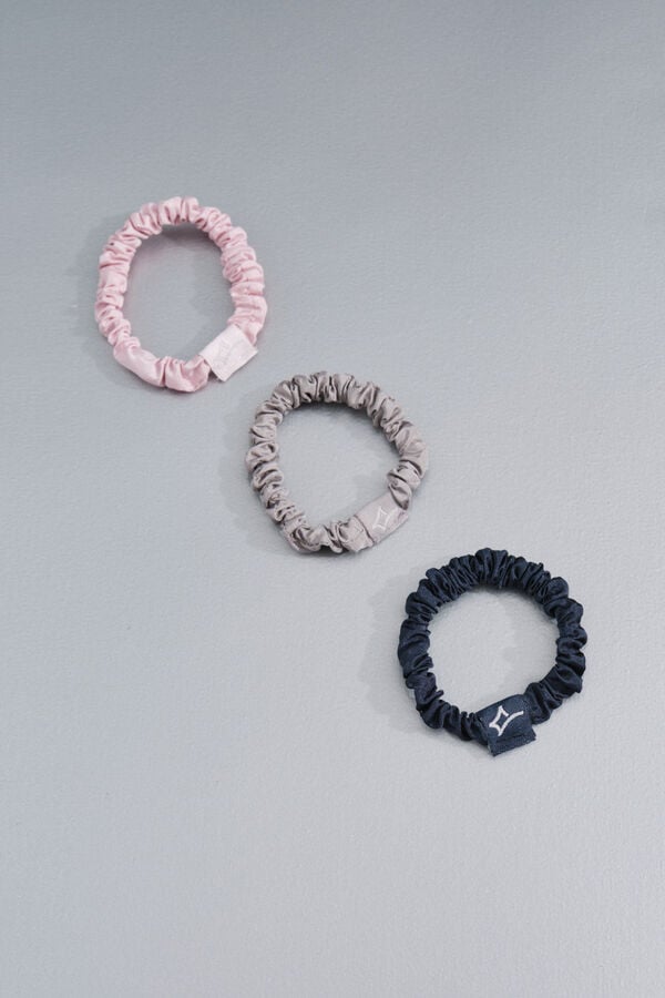 Dash and Stars Pacote com 3 faixas de cabelo rosa