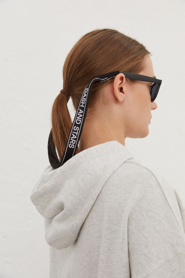 Dash and Stars Cinta sujetagafas neopreno negro negro