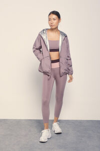 Dash and Stars Jaqueta reversível de tecido técnico leve 