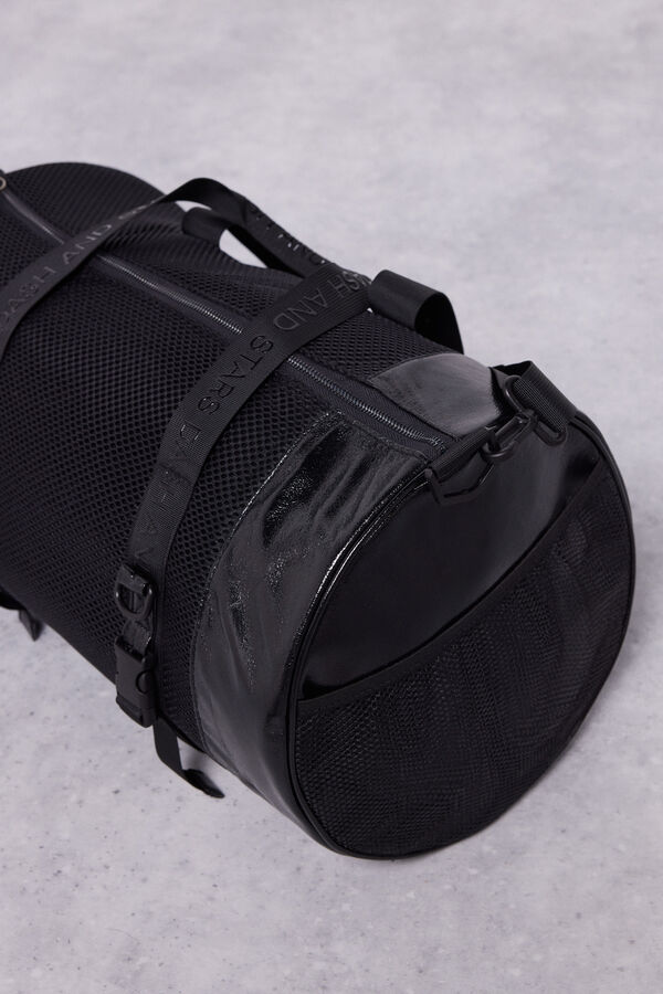 Dash and Stars Bolso deporte 'bowling' negro negro