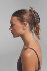 Dash and Stars Pinza pelo marr&oacute;n mate. Special colab @ffitcoco nude