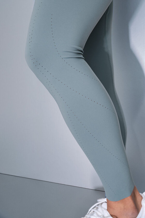 Dash and Stars Leggings largos COMPRESSIVE azul azul