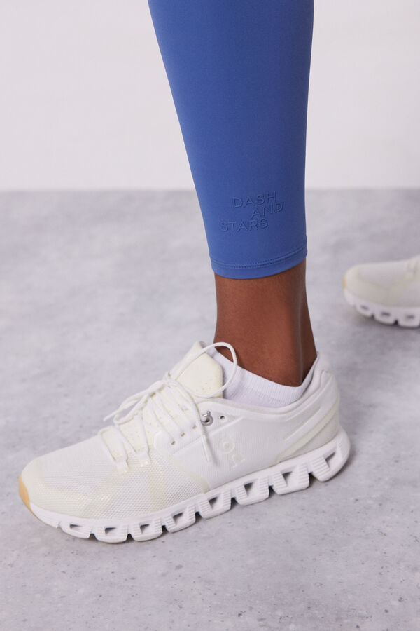 Dash and Stars Leggings azuis Collagen Feel azul