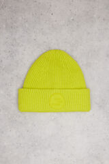 Dash and Stars Gorro tricot logo pistacho verde