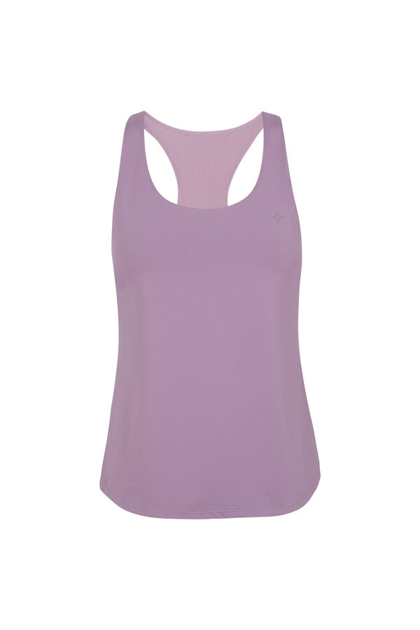 Dash and Stars Camiseta mangas justa lilás rosa