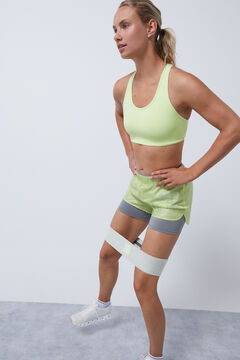 Dash and Stars Soutien desportivo lima 4D Stretch verde