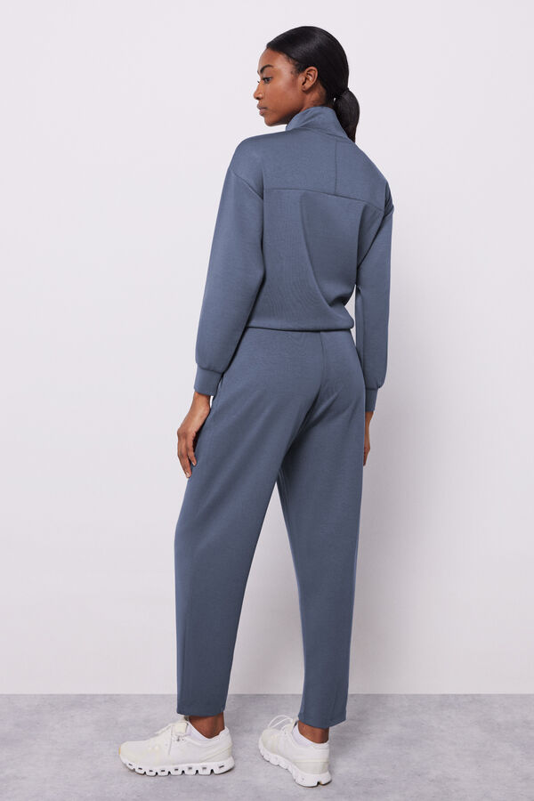 Dash and Stars Pantal&oacute;n jogger tacto suave gris gris