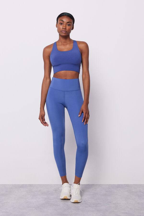 Dash and Stars Leggings azuis Collagen Feel azul