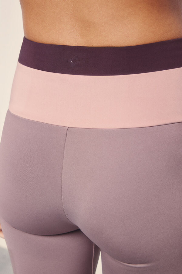 Dash and Stars Legging bloco STRETCH rosa 4D rosa