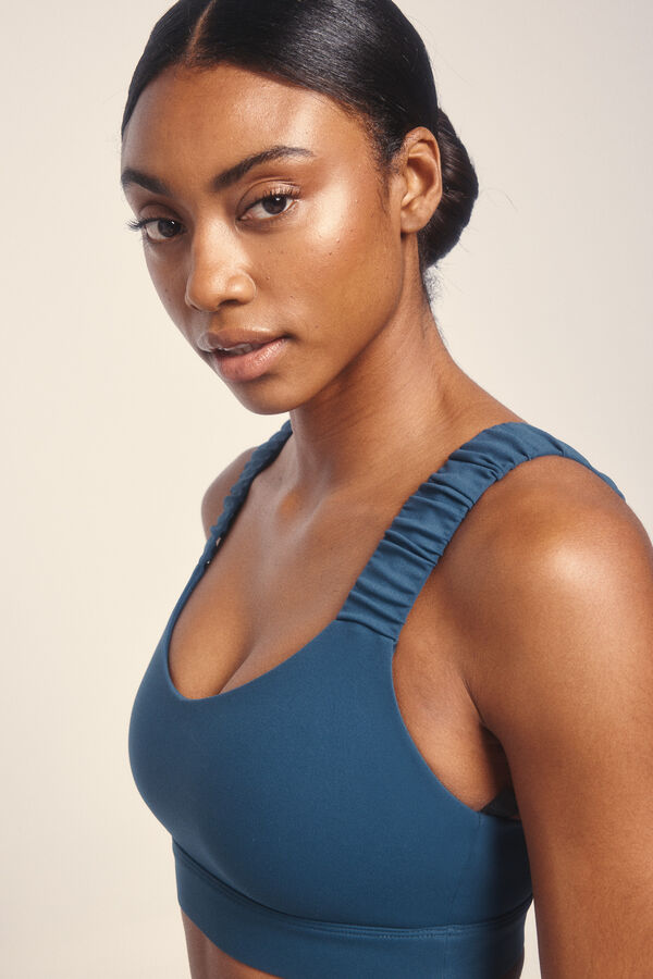 Dash and Stars Sujetador deportivo SOFT MOVE azul azul