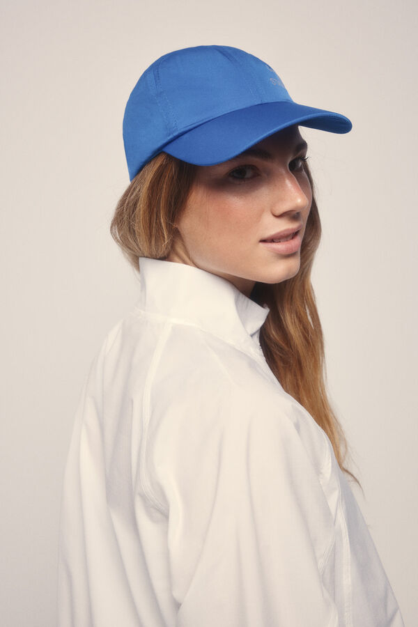 Dash and Stars Chaqueta cortavientos bolsillo canguro beige