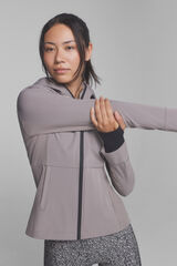 Dash and Stars Chaqueta t&eacute;cnica water-repellent marr&oacute;n nude