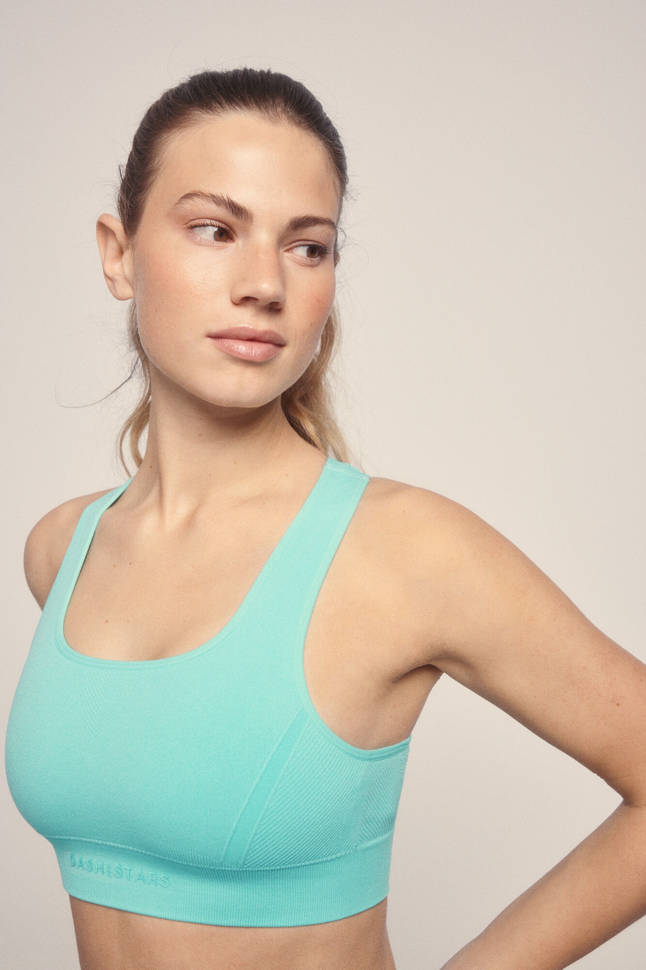 Dash and Stars Soutien desportivo SEAMLESS COMFORT azul