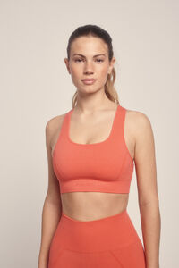 Dash and Stars Soutien desportivo SEAMLESS COMFORT pêssego