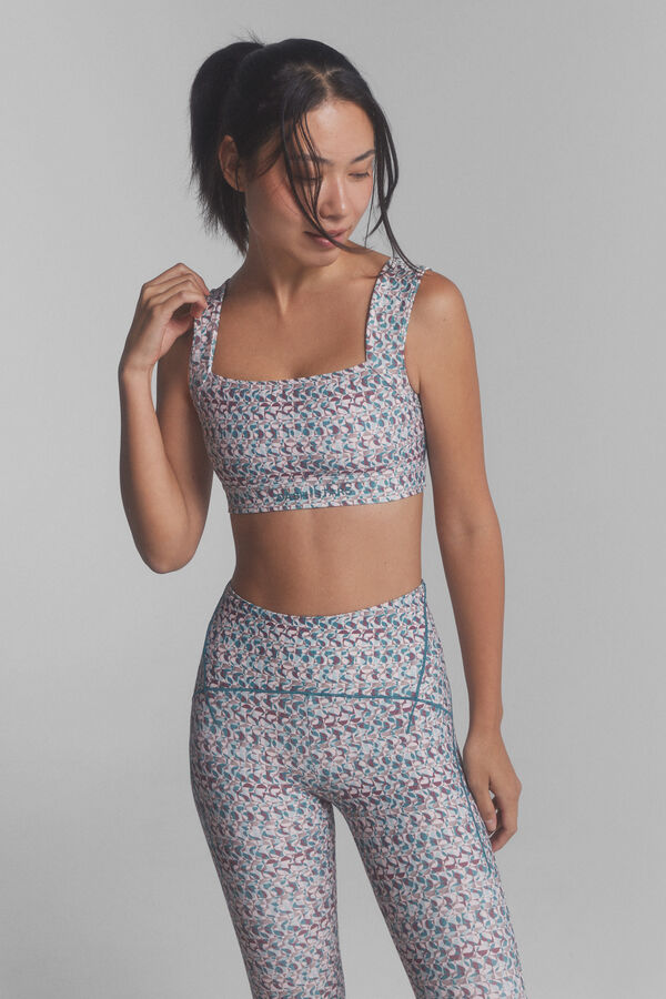 Dash and Stars Soutien desportivo SOFT MOVE impressa multicor impressão