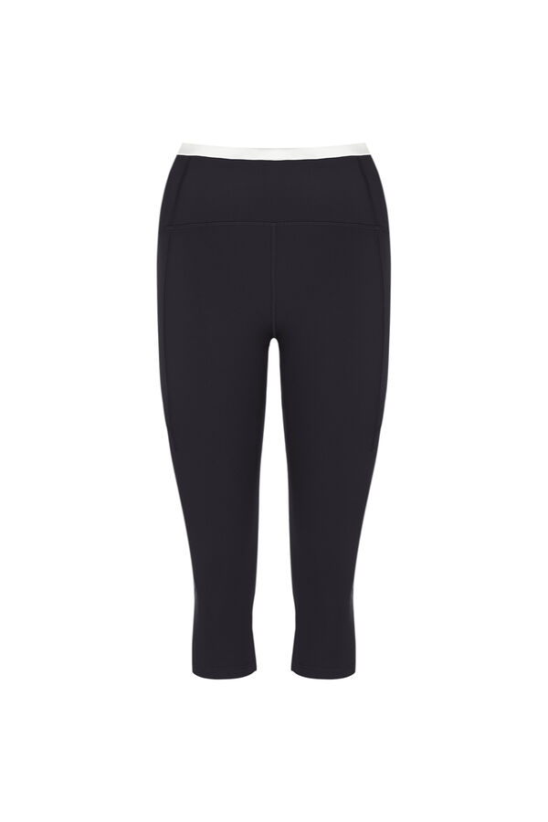 Dash and Stars Legging medio negro 4D Strecht preto