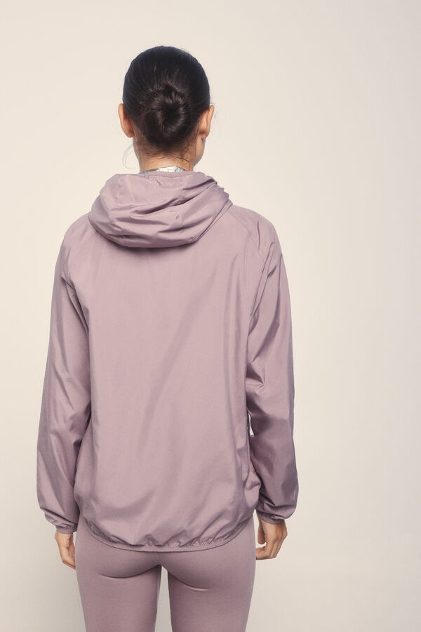 Dash and Stars Chaqueta reversible tejido técnico ligero  rosa