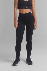 Dash and Stars Leggings pretas Seamless Fit preto