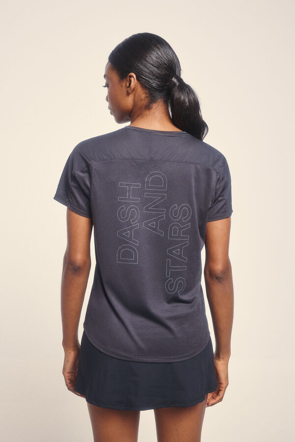 Dash and Stars Camisola preta ultraleve  preto