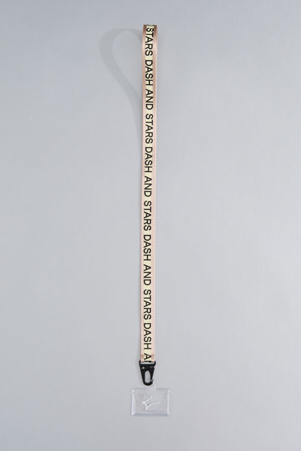 Dash and Stars Cinta cuelga m&oacute;vil  nude