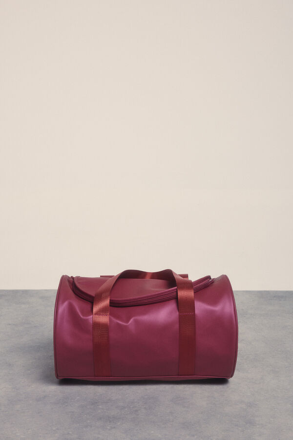 Dash and Stars Bolso deporte 'bowling' mediana rosa rosa