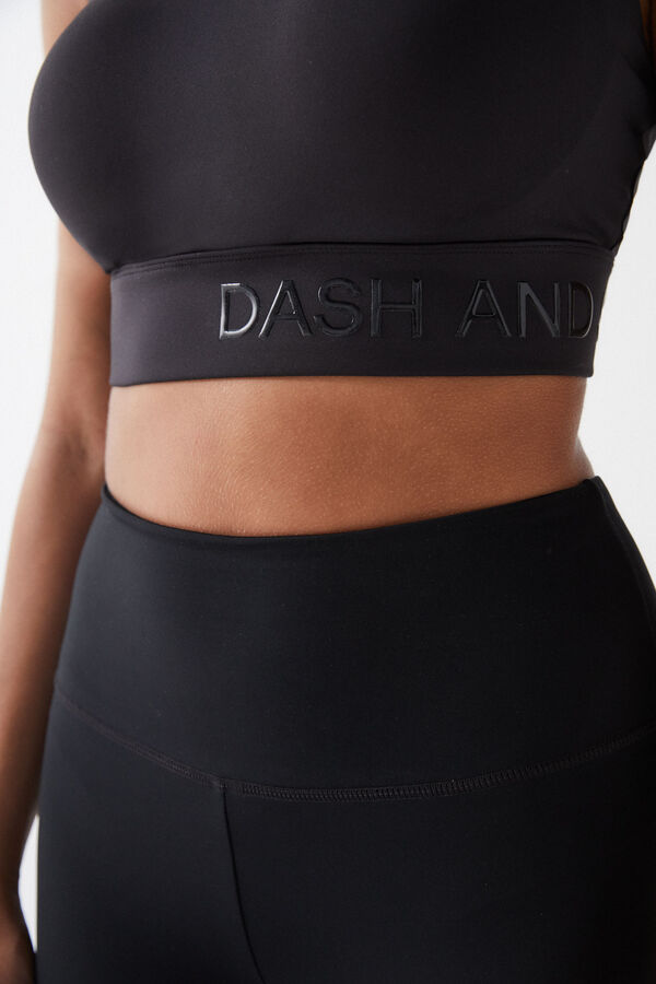 Dash and Stars Soutien desportivo preto 4D Stretch preto