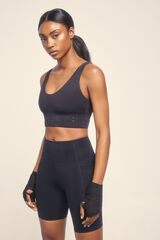 Dash and Stars Soutien desportivo preto 4D Stretch preto