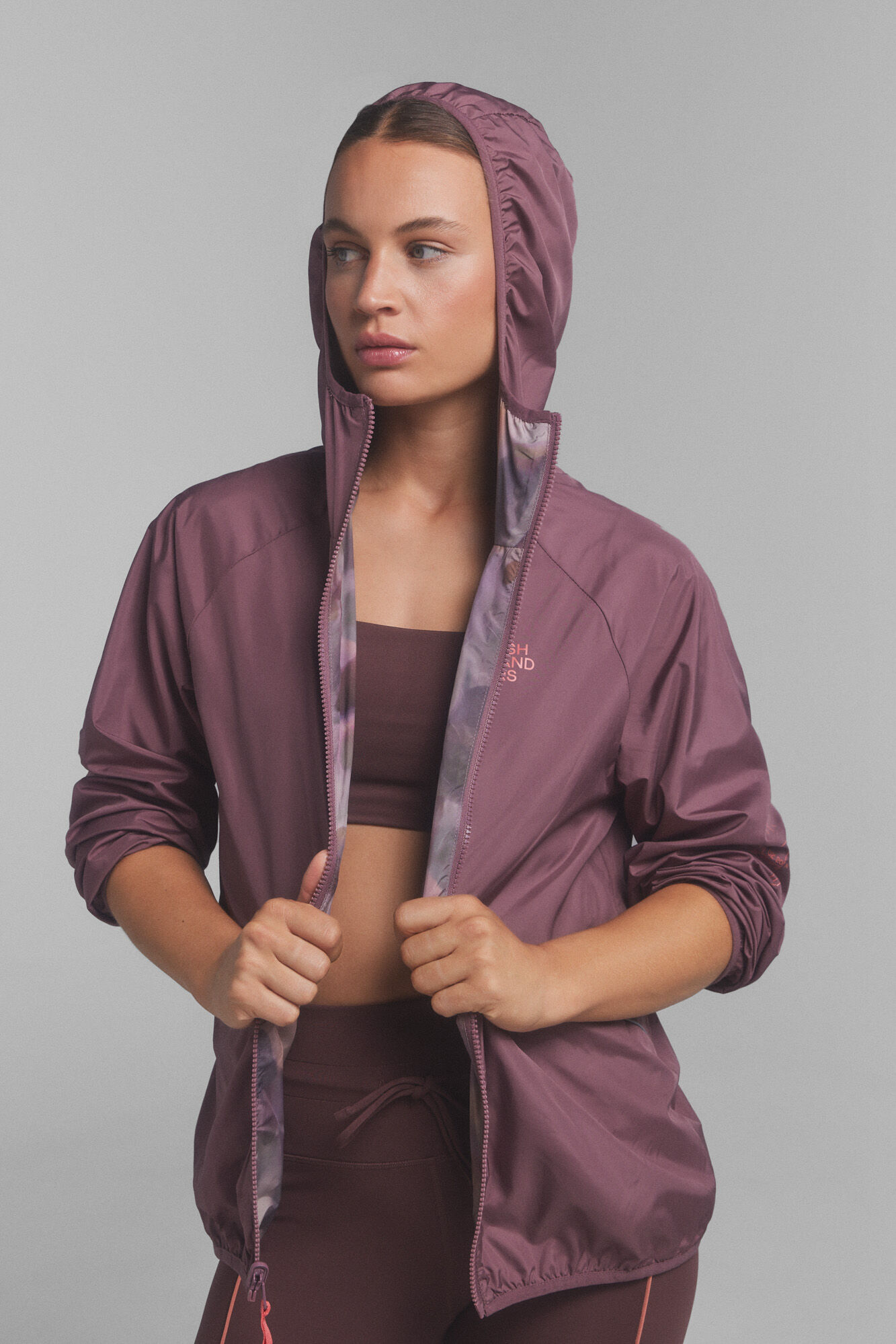 Dash and Stars Chaqueta reversible water- repellent