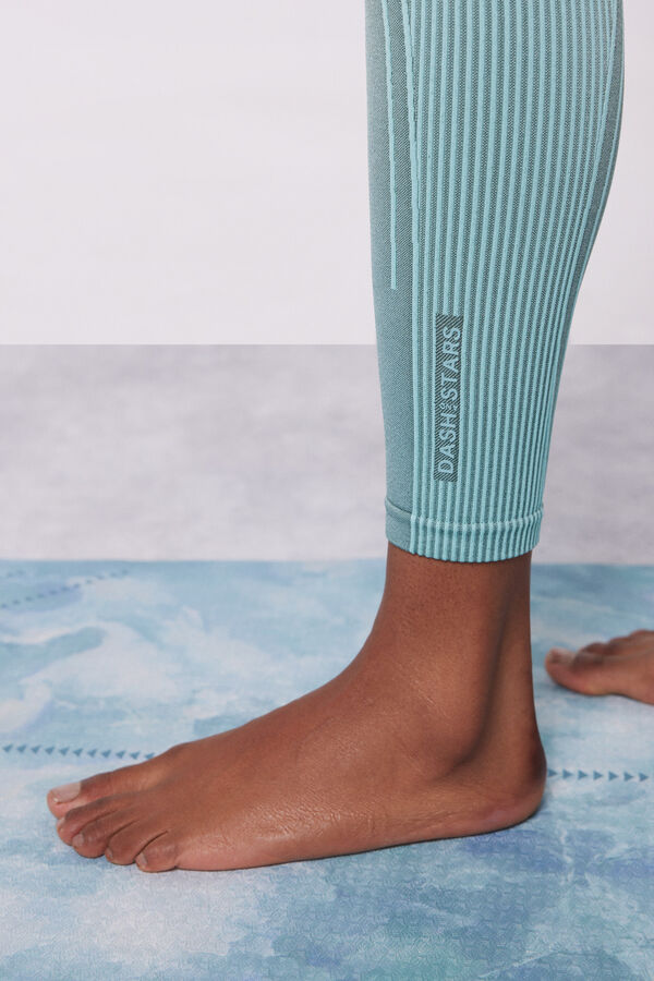 Dash and Stars Leggings verdes Seamless Comfort verde