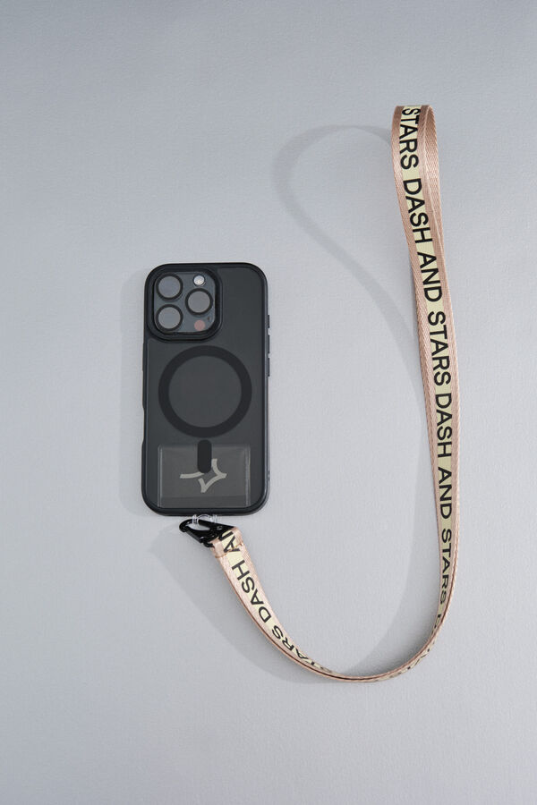 Dash and Stars Cinta cuelga m&oacute;vil  nude