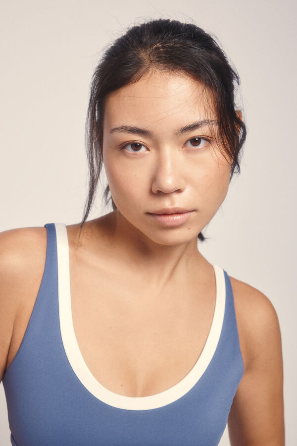 Dash and Stars Soutien Desportivo Stretch 4D Azul azul