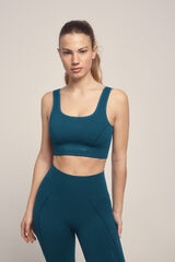 Dash and Stars Soutien desportivo SEAMLESS COMFORT verde escuro verde
