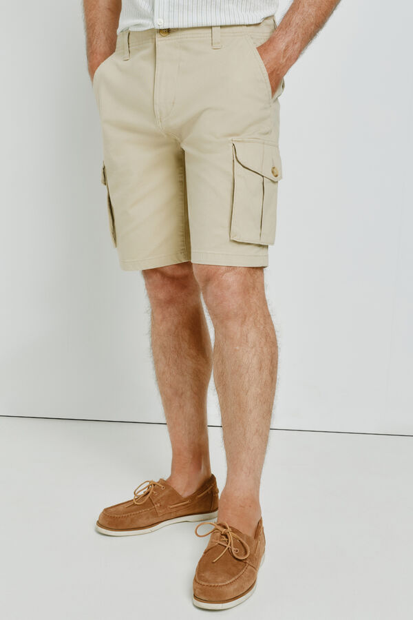 Milano Bermuda cargo Beige