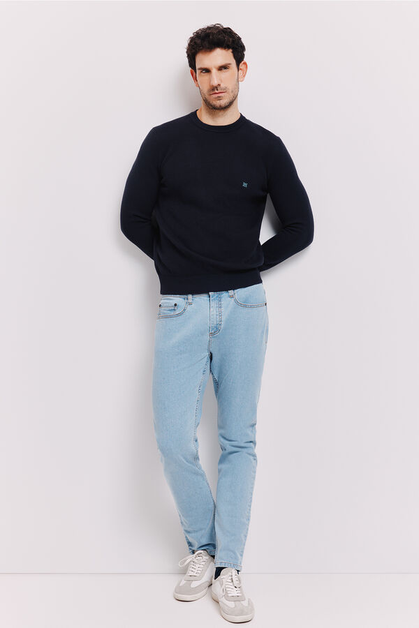 Pedro del Hierro Pantal&oacute;n vaquero slim fit Azul Claro