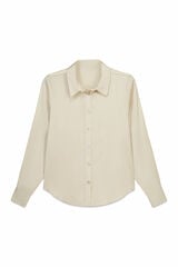 Milano Camisa cuello camisero Beige