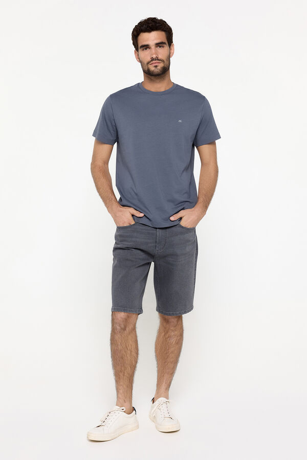 Milano Camiseta Básica 100% Algodão Azul