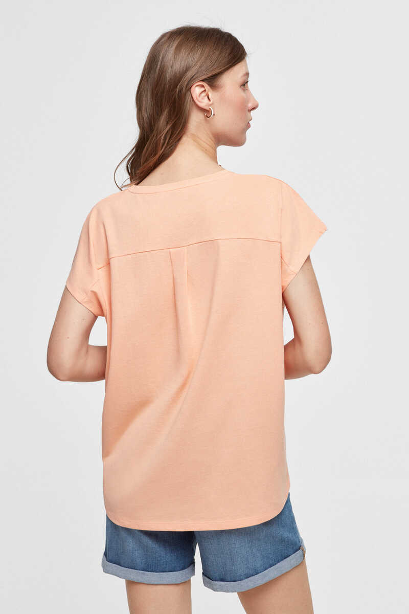 Fifty Outlet Camiseta Oversize Melange lilac