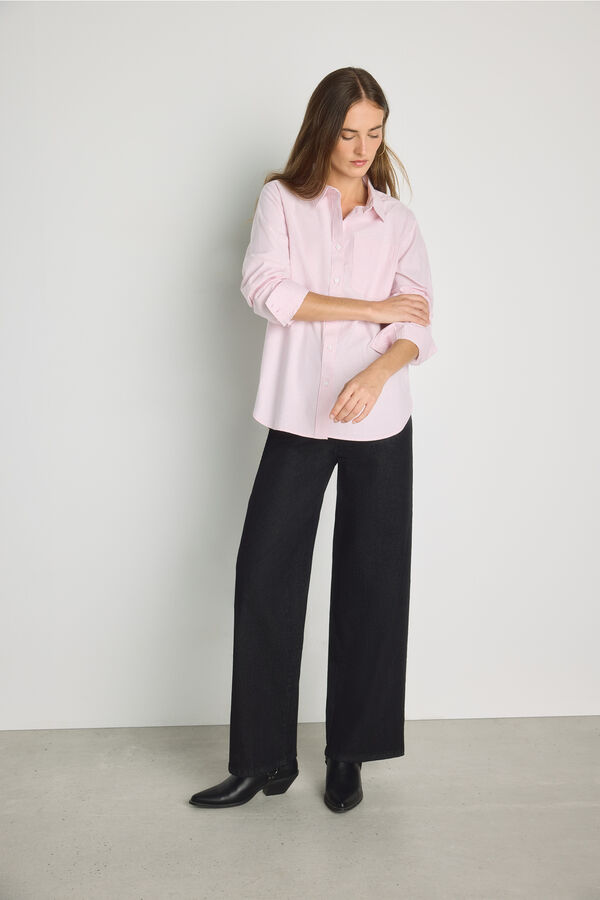 Milano Camisa oxford Rosa