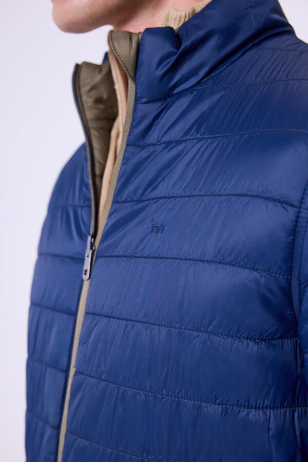 Milano Casaco reversível ultraleve Cáqui escuro