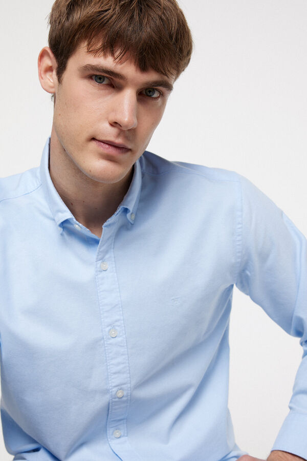 Fifty Outlet Camisa oxford lisa Azul