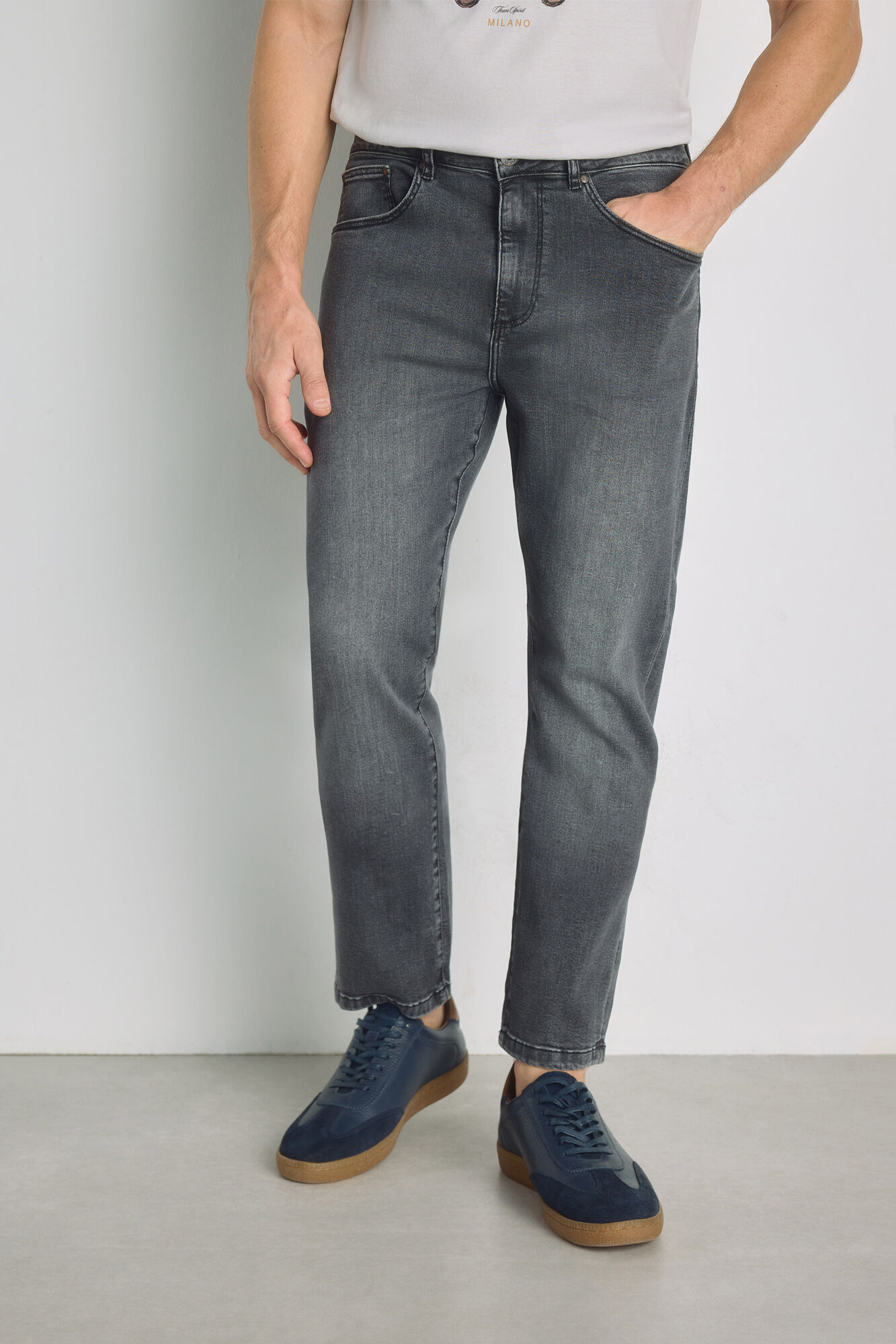 Milano Pantal&oacute;n vaquero regular fit
