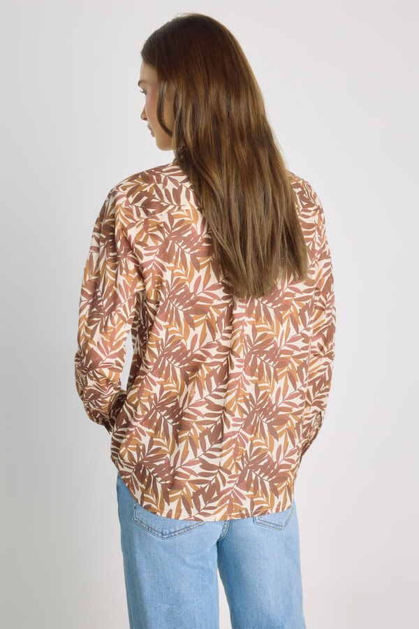 Milano Camisa estampada Naranja