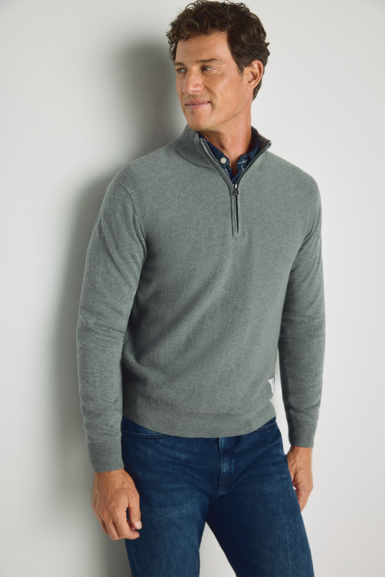 Milano Jersey semicisne cremallera