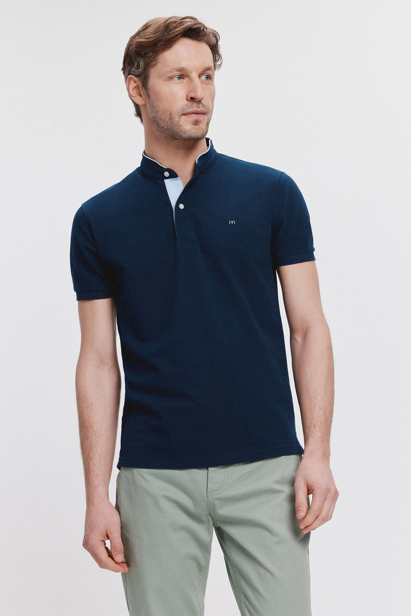 Milano Polo Cuello Mao Milano