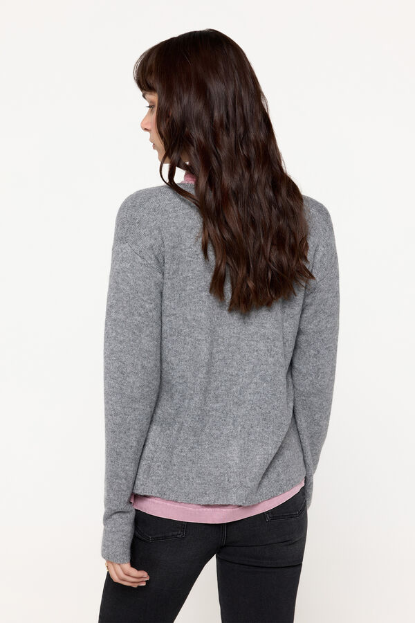 Fifty Outlet Cardigan de punto soft Marengo