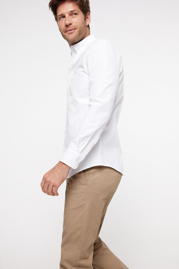 Milano Cal&ccedil;as chino lisas Camel