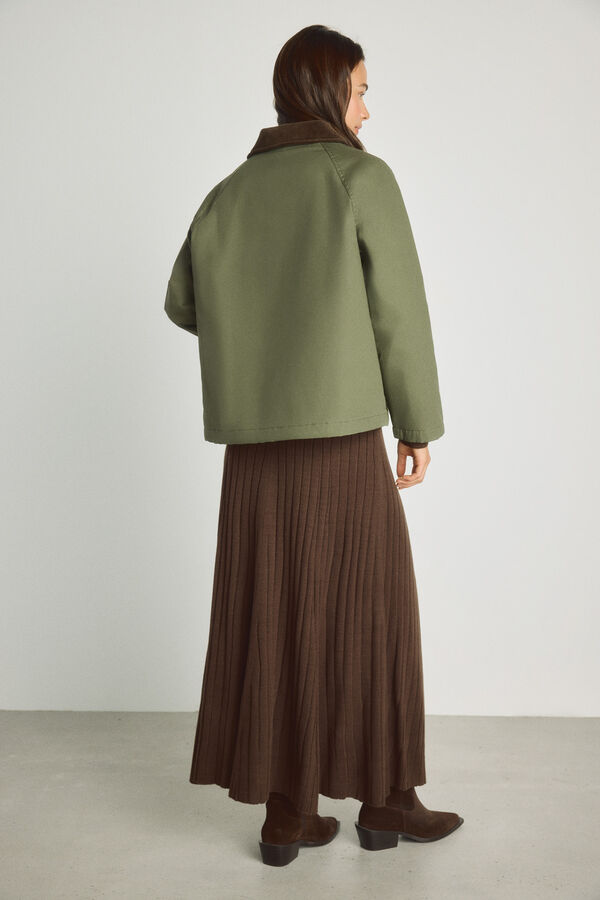 Milano Chaqueta de algod&oacute;n Verde