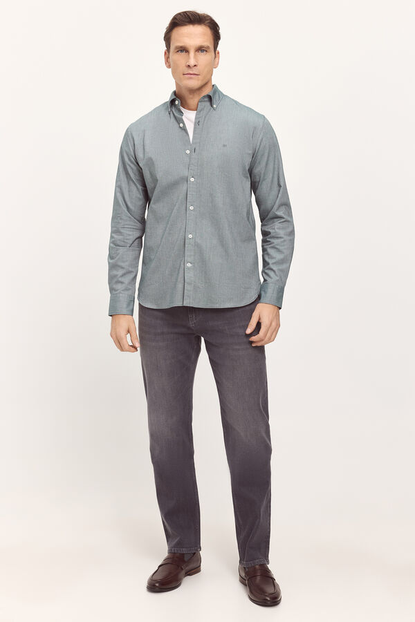 Pedro del Hierro Camisa Oxford Lisa Botella